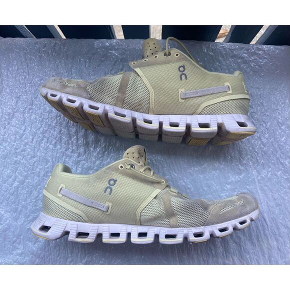 On Swiss Women’s Engineering Cloud Running Yellow Sneakers Sz 10 US - Picture 6 of 10